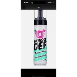 The Doux Mousse Def Texture Foam All-in-One Styler for All Hair Types 7 oz